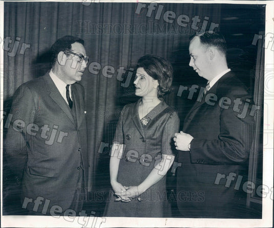 1964 Chicago, IL Cook County Sheriff Joseph Lohman Press Photo adv197 - Historic Images