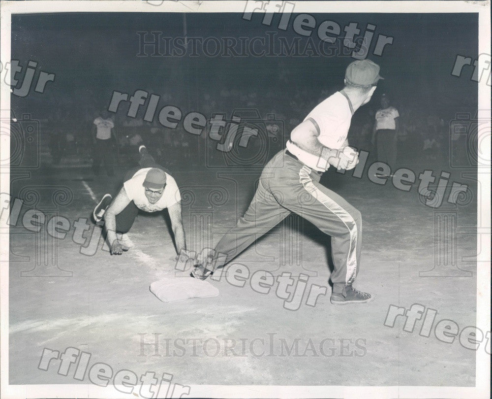 1956 Chicago, Illinois Cook County Sheriff Joseph Lohman Press Photo adv205 - Historic Images