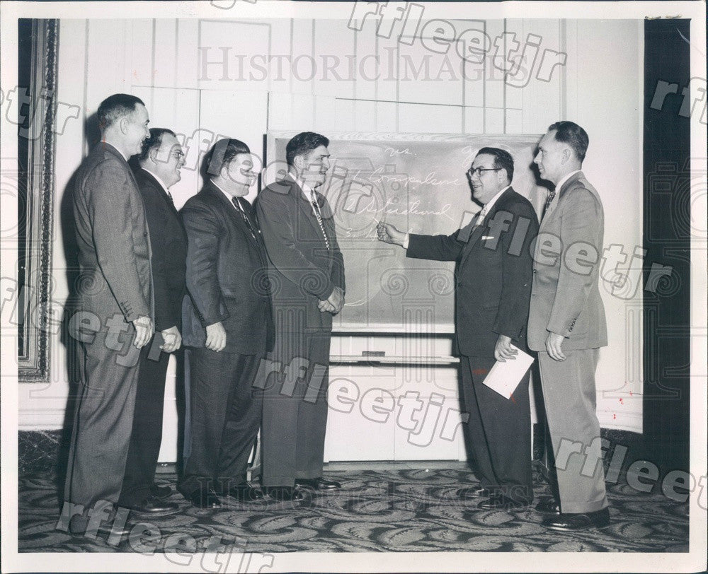 1957 Chicago, IL Cook County Sheriff Joseph Lohman Press Photo adv225 - Historic Images