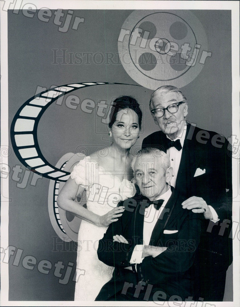 1976 Dir William Wyler, Actors Walter Pidgeon &amp; Merle Oberon Press Photo adv267 - Historic Images