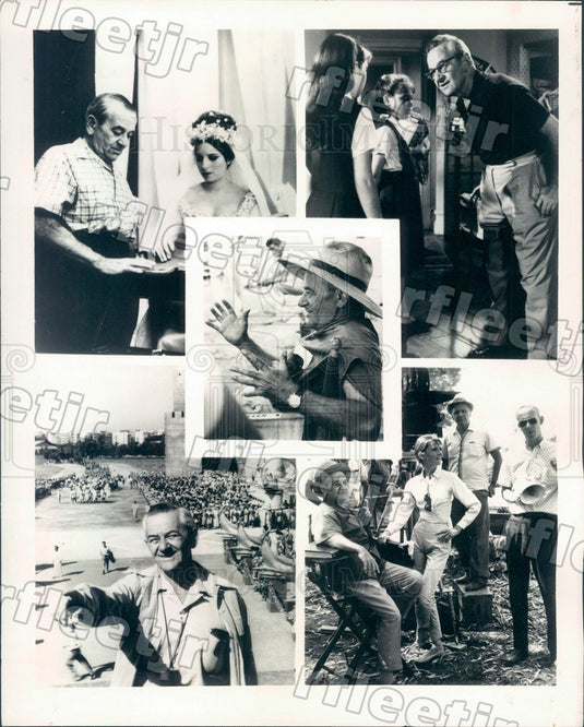 1976 Oscar Winning Director William Wyler Filming Ben-Hur Press Photo adv271 - Historic Images