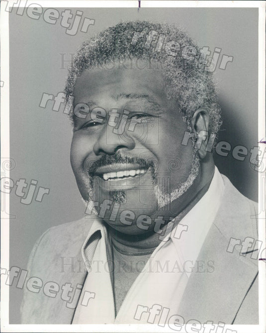 1984 Thompson Community Singers Founder Milton Brunson Press Photo adv273 - Historic Images