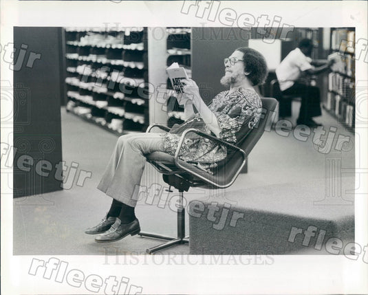1983 South African Poet, Activist Dennis Brutus Press Photo adv277 - Historic Images