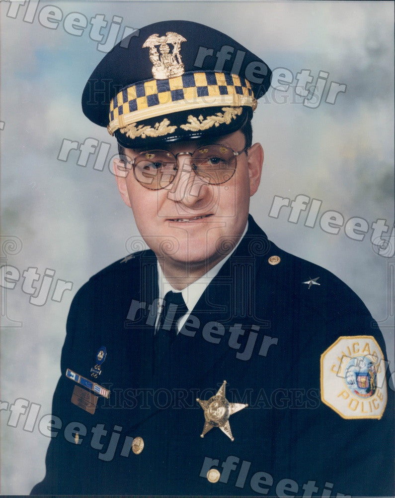 Undated Chicago, Illinois Police Chief Anthony Chiesa Press Photo adv27 - Historic Images
