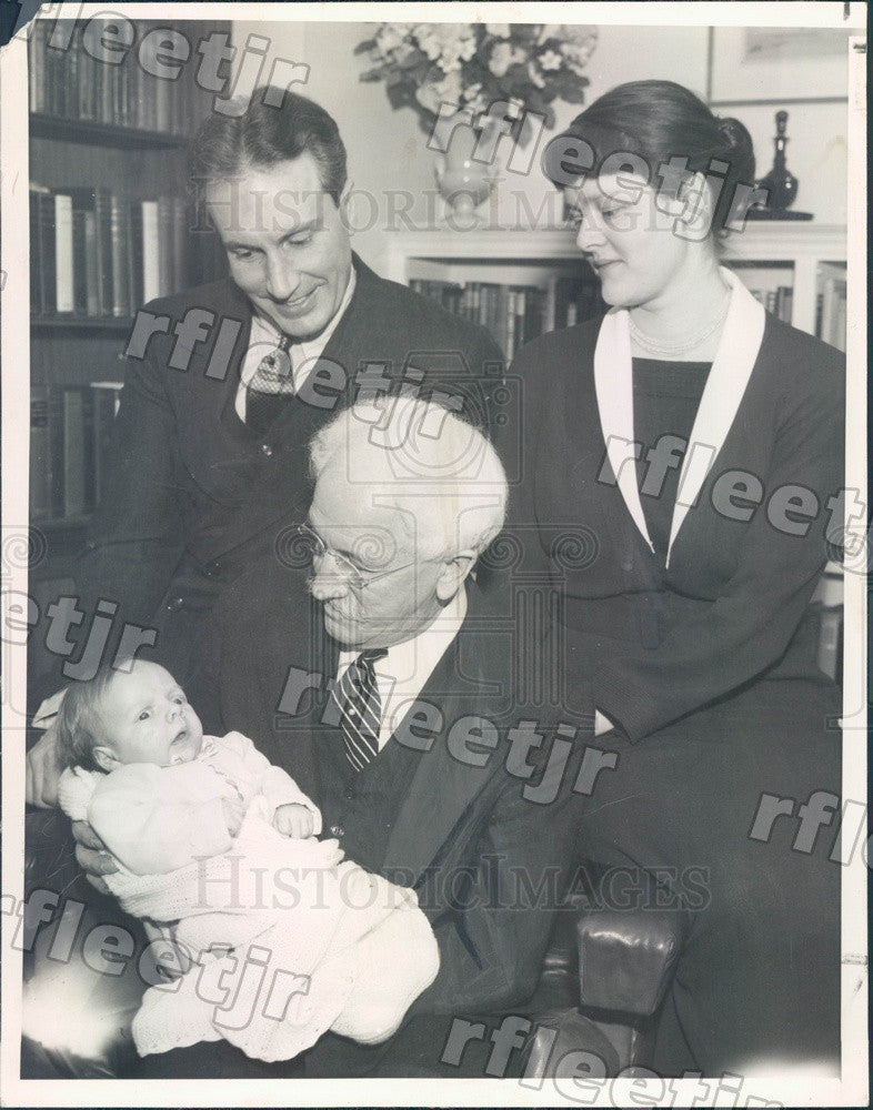 1935 Univ of Chicago Dr. James Breasted, Oriental Institute Press Photo adv285 - Historic Images