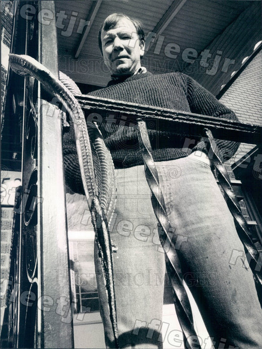 Undated Cicero, IL Can-Do Organization Leader David Boyle Press Photo adv293 - Historic Images