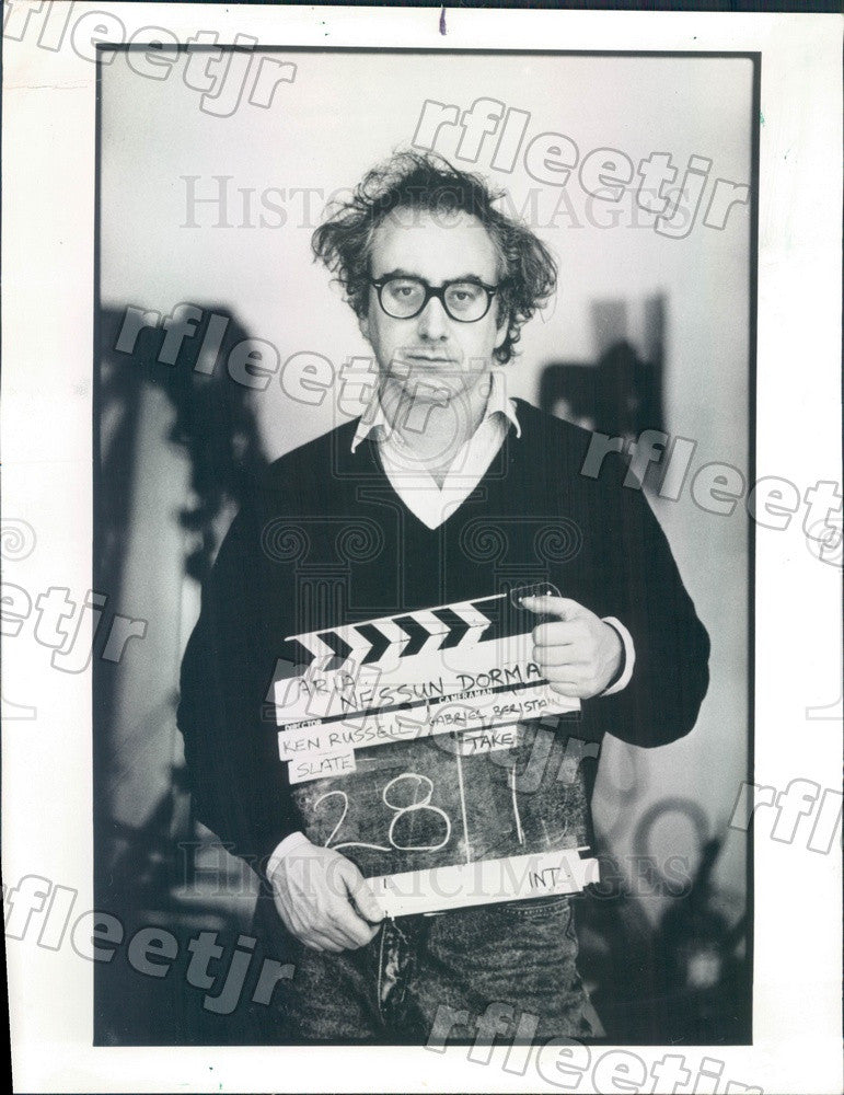 1988 Scottish Film Producer Don Boyd Press Photo adv307 - Historic Images