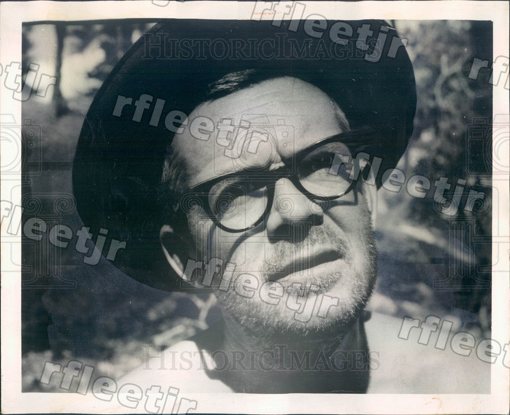 1960 Chicago, IL Bud Boyd, Wilderness Experiment Subject Press Photo adv311 - Historic Images
