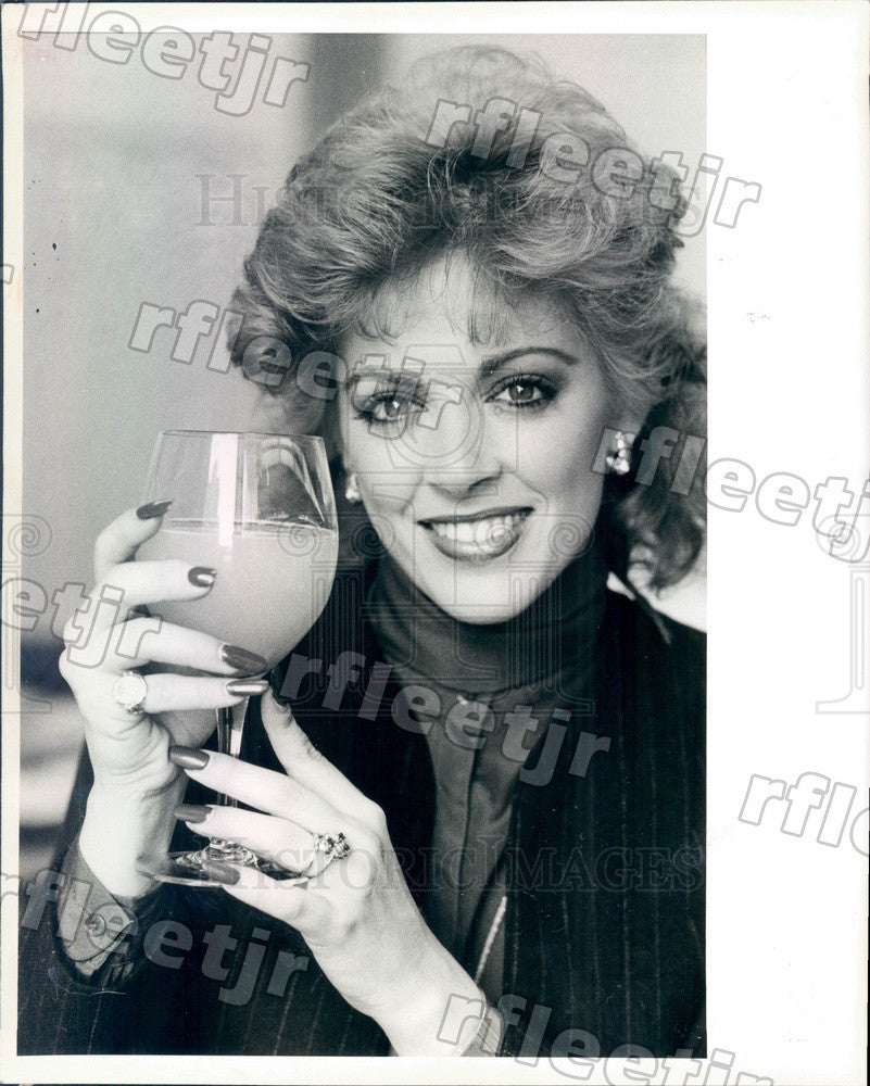 1984 Miss Florida Kimberly Anne Boyce Press Photo adv317 - Historic Images