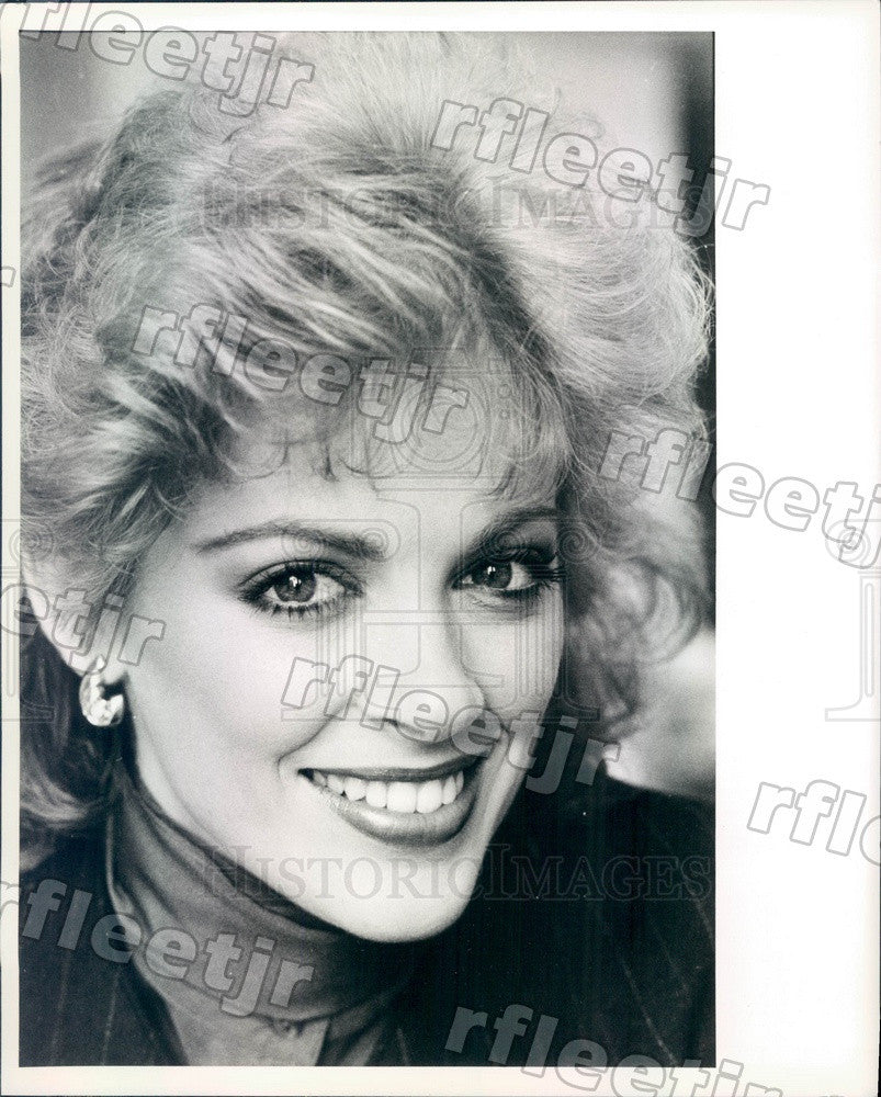 1984 Miss Florida Kimberly Anne Boyce Press Photo adv319 - Historic Images