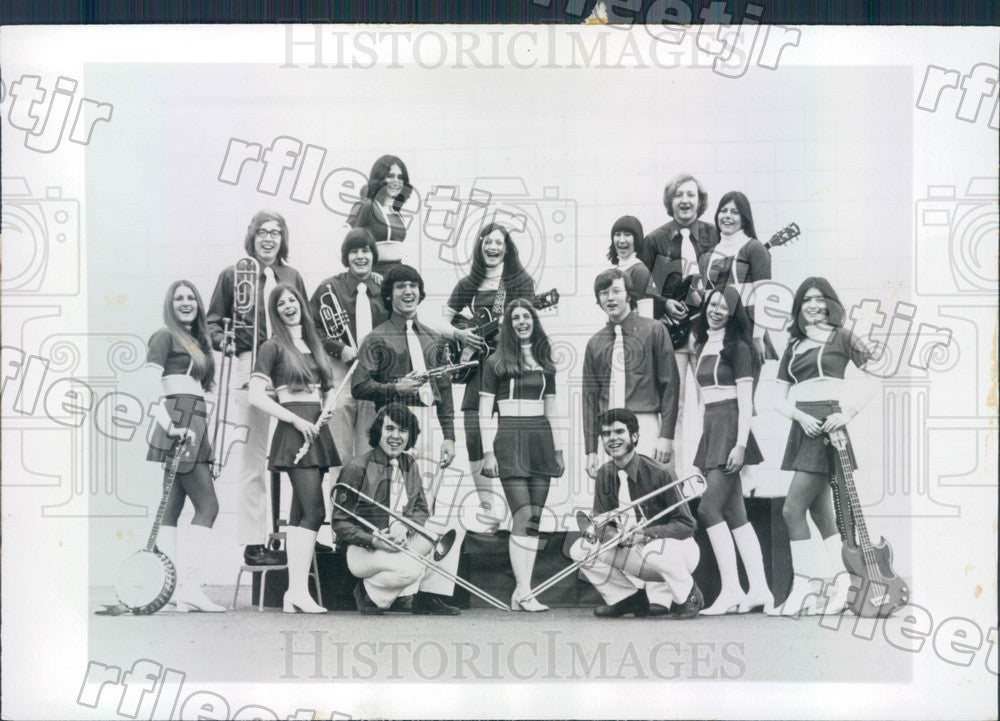 1974 Musicians The Edwardians Press Photo adv355 - Historic Images