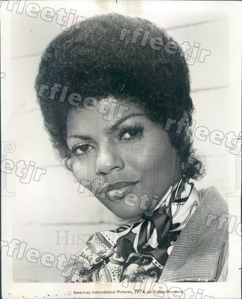 1974 Actress Ella Edmonds Press Photo adv365 - Historic Images