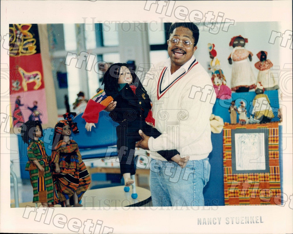 1993 Oscar Edmond, Black Art Group International Founder Press Photo adv367 - Historic Images