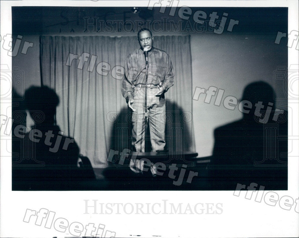 1994 Chicago, Illinois Poet Alan Page Press Photo adv373 - Historic Images