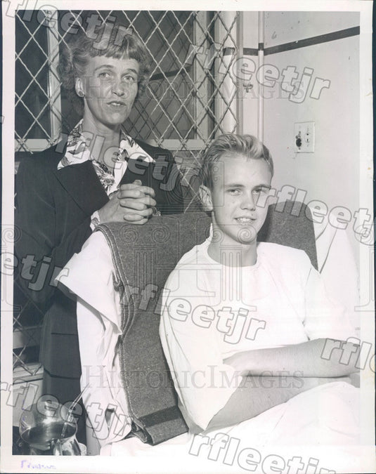1948 Curtis Dall Boettiger, US Pres FD Roosevelt's Grandson Press Photo adv411 - Historic Images