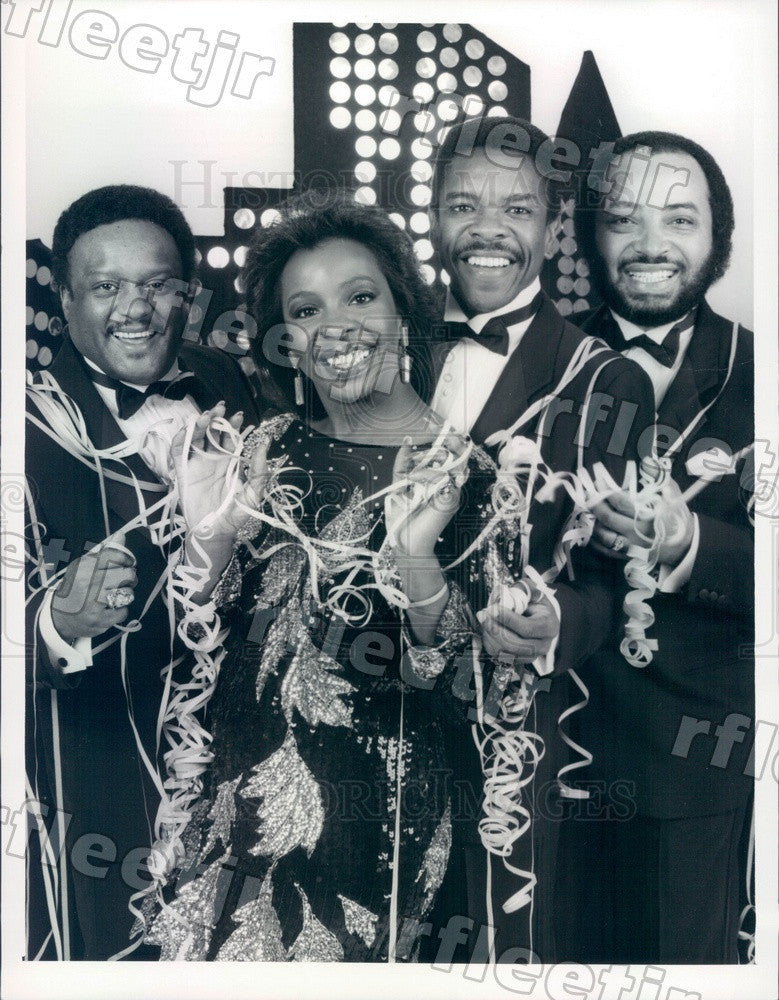 1988 Grammy Winning Soul Group Gladys Knight and the Pips Press Photo adv493 - Historic Images