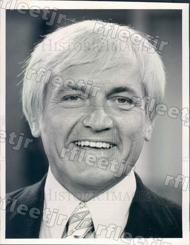 1972 Actor Ted Knight of The Mary Tyler Moore Show Press Photo adv503 - Historic Images