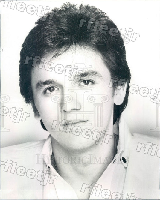 1986 New York Fashion Designer Jimmy Gamba Press Photo adv525 - Historic Images