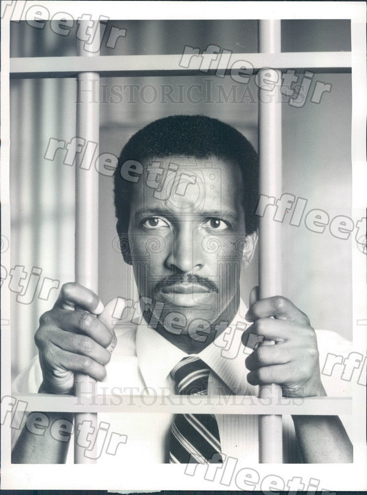 1987 Actor Dorian Harewood in Film Guilty of Innocence Press Photo adv527 - Historic Images