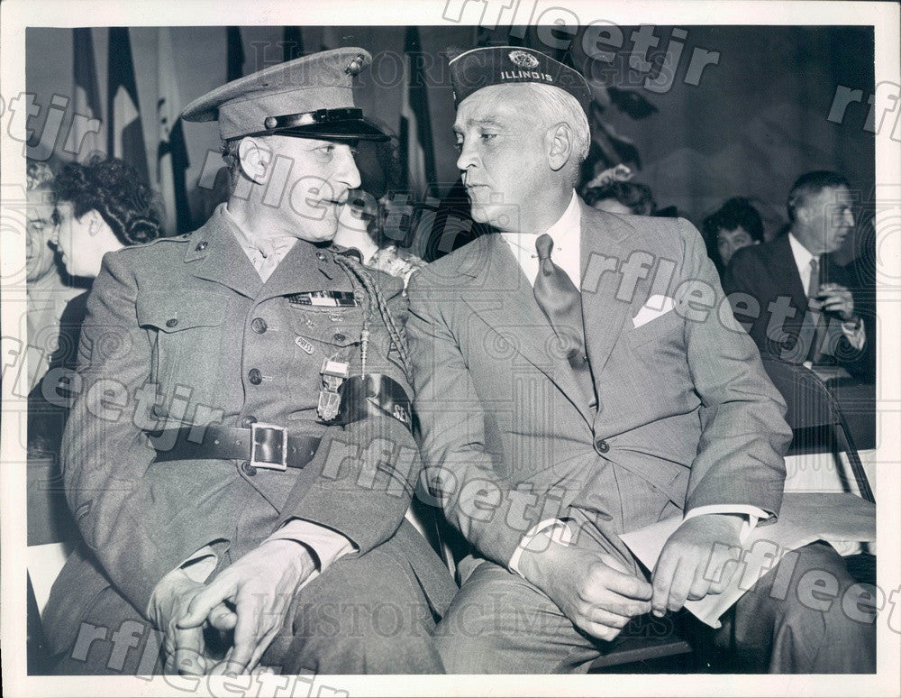 Undated Chicago Sun Publisher Marshall Field Press Photo adv561 - Historic Images