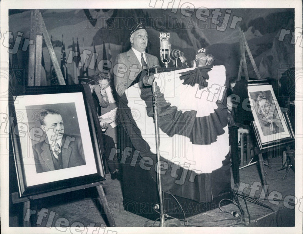 Undated Chicago Sun Publisher Marshall Field Press Photo adv563 - Historic Images