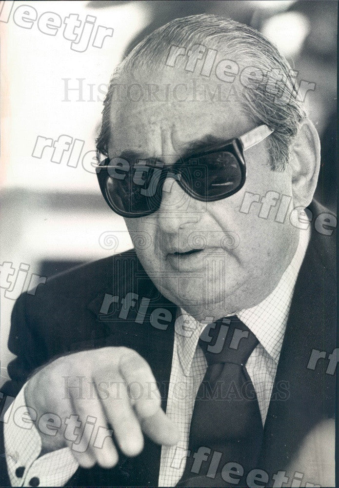 1977 Film Producer Joseph E Levine Press Photo adv67 - Historic Images