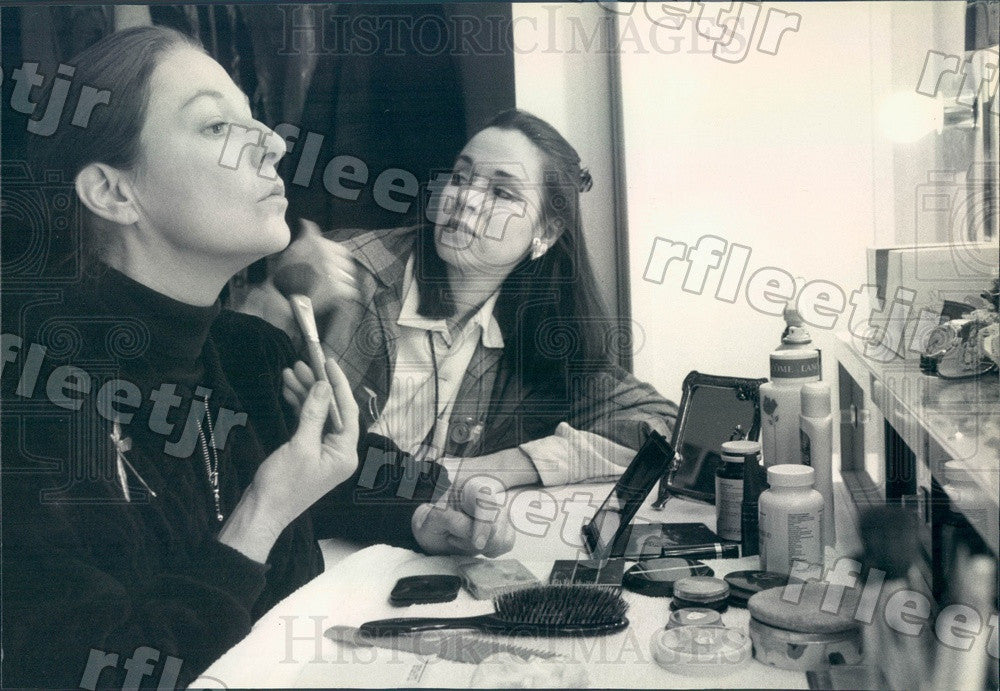 1991 Actresses Jane Alexander &amp; Mary Layne Press Photo adv85 - Historic Images