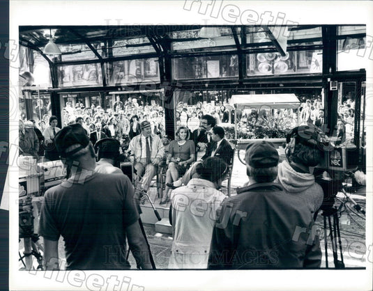 1990 NBC Today Show Hosts Deborah Norville & Bryant Gumbel Press Photo adw1005 - Historic Images