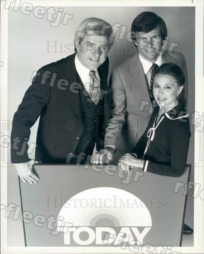 1979 NBC Today Show Hosts Tom Brokaw, Jane Pauley Press Photo adw1033 - Historic Images