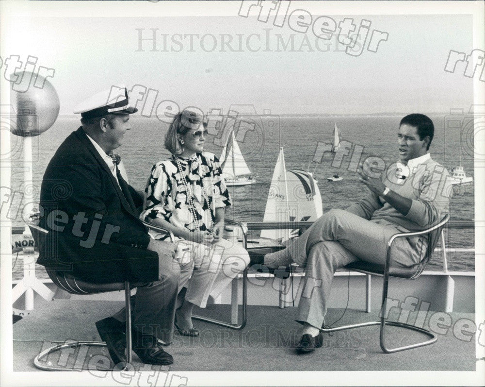 1986 NBC Today Show Anchors Jane Pauley, Bryant Gumbel Press Photo adw1035 - Historic Images