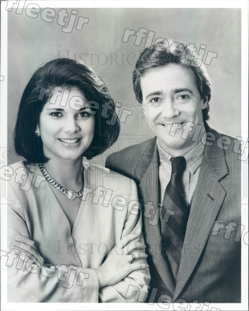1992 NBC Today Show Weekend Edition Hosts Jackie Nespral Press Photo adw1037 - Historic Images
