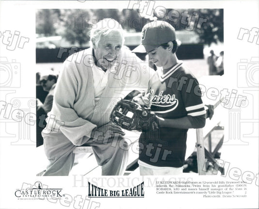 1994 Oscar Winning Actor Jason Robards & Luke Edwards Press Photo adw1081 - Historic Images