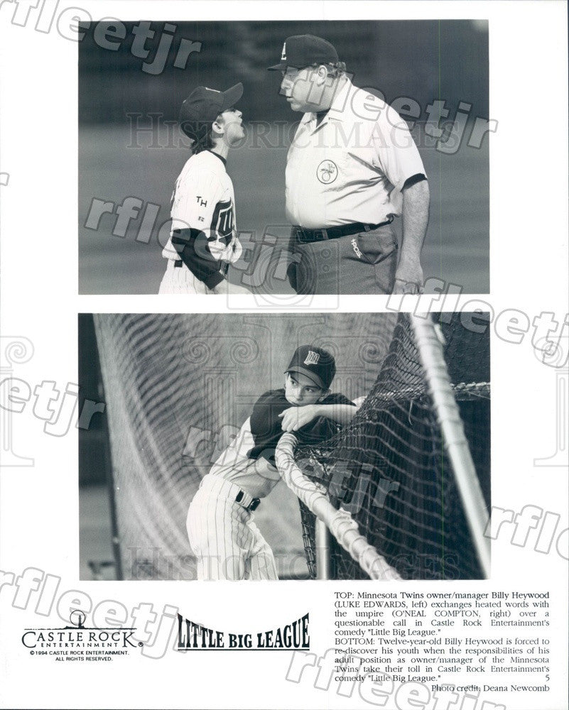 1994 Actors Luke Edwards &amp; O&#39;Neal Compton in Film Press Photo adw1085 - Historic Images