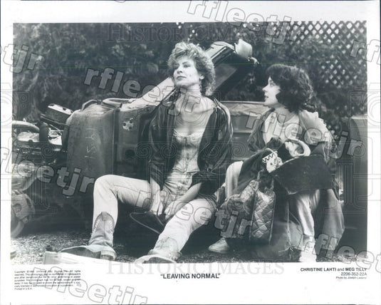 1991 Actors Christine Lahti & Meg Tilly in Leaving Normal Press Photo adw1105 - Historic Images