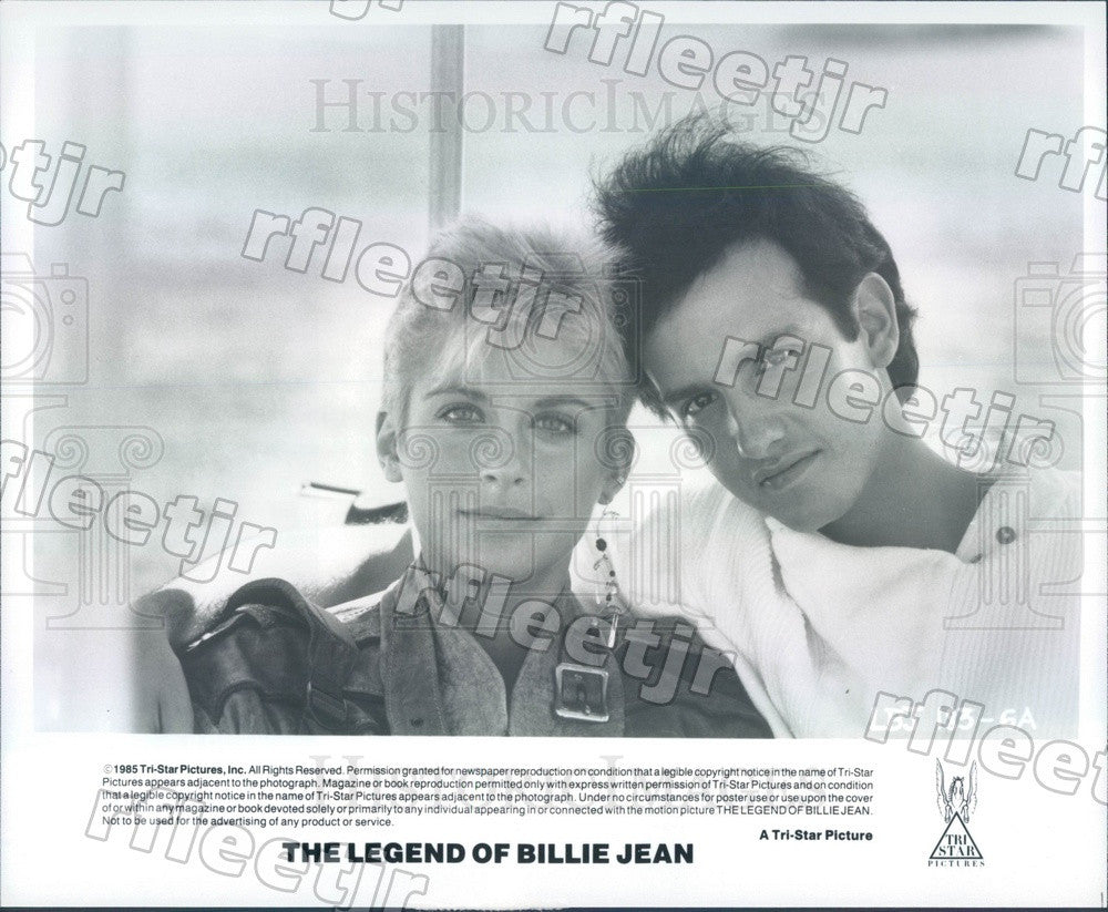 1985 Actors Helen Slater &amp; Keith Gordon in Film Press Photo adw1131 - Historic Images