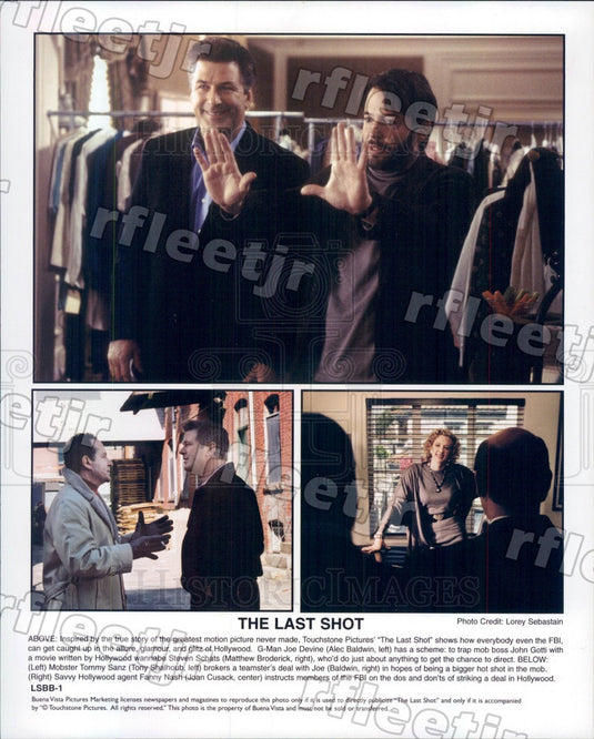 2004 Actors Alec Baldwin, Matthew Broderick, Tony Shalhoub Press Photo adw1135 - Historic Images