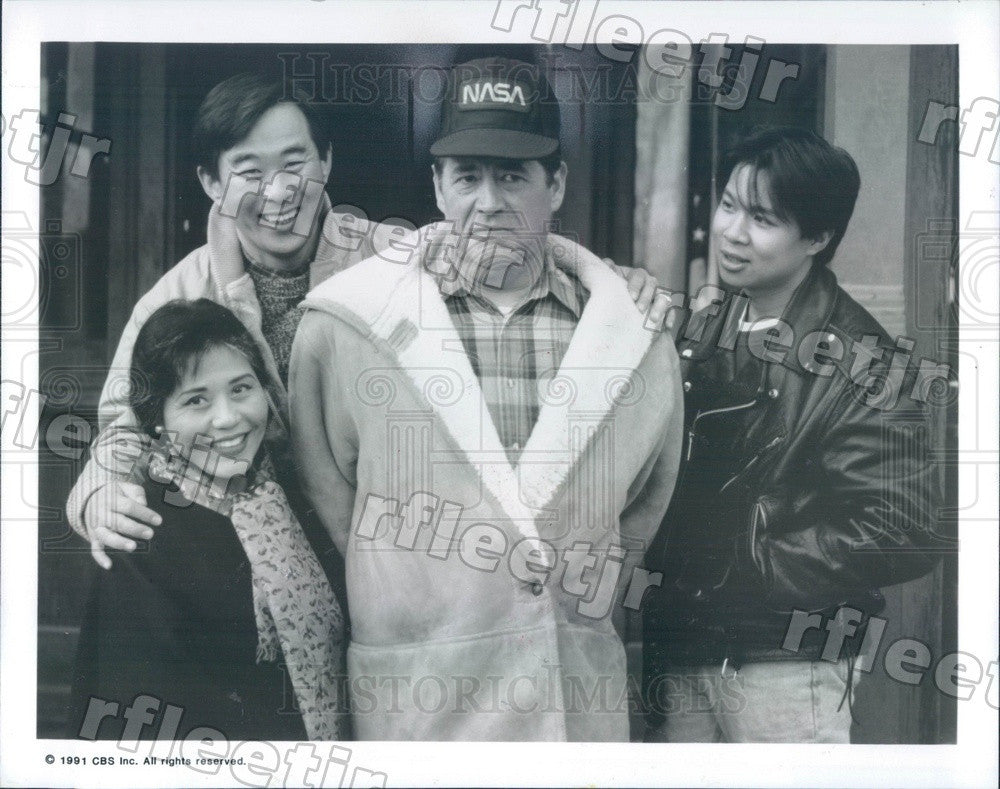 1991 Actors Barry Corbin, Kim Kim, James Song, Chu-Muoi Lo Press Photo adw1191 - Historic Images