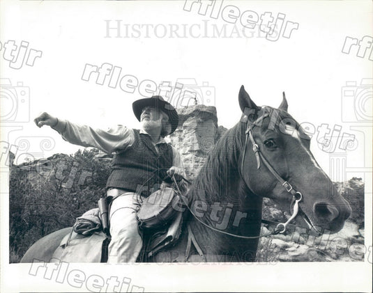1987 Grammy Winning Country/Pop Singer, Actor Kenny Rogers Press Photo adw233 - Historic Images