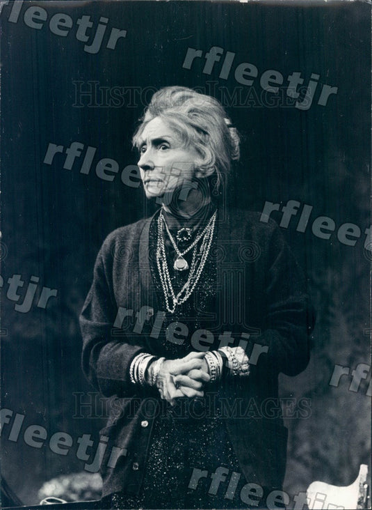 1966 French Actress Madeleine Renaud Press Photo adw263 - Historic Images