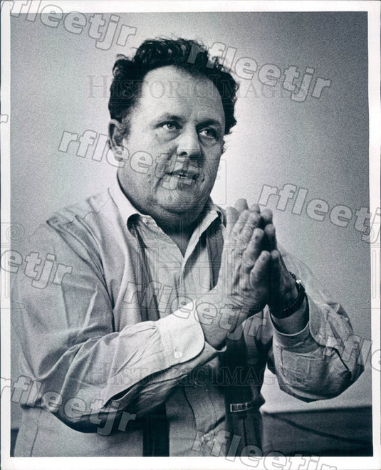 1969 Filmmaker Emile D'Antonio Press Photo adw297 - Historic Images