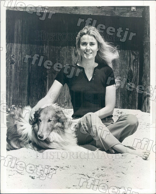1975 Malibu Beach Breast Cancer Survivor Gina, Featured on TV Press Photo adw319 - Historic Images
