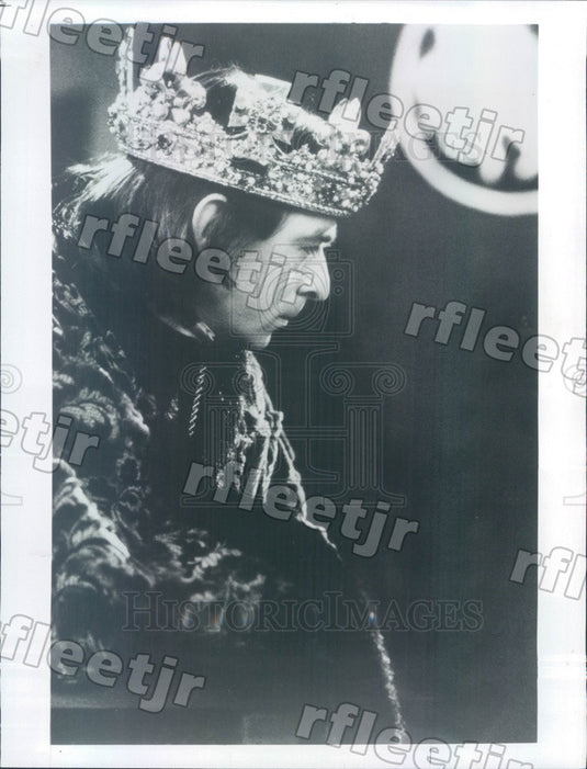 1983 British Actor Ron Cook in Richard III on PBS Press Photo adw341 - Historic Images