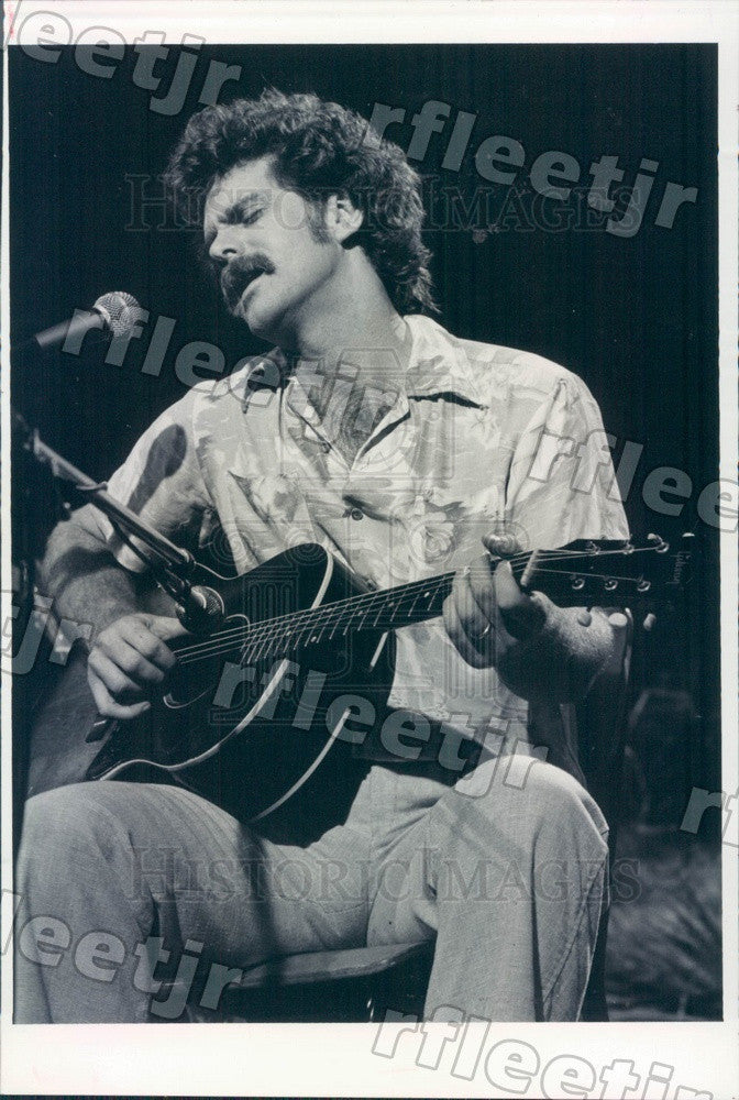 1983 Blues &amp; Jazz Singer-Songwriter WAZ Press Photo adw357 - Historic Images