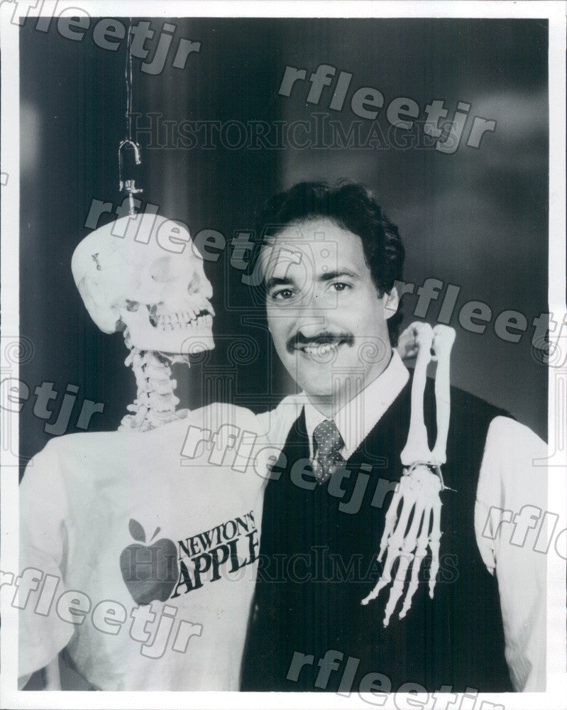 1983 TV Host Ira Flatow on PBS Show Newton&#39;s Apple Press Photo adw359 - Historic Images