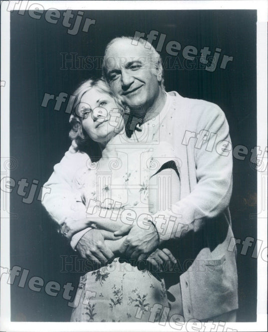 1980 Opera Singers Giorgio Tozzi & Sharon Daniels Press Photo adw403 - Historic Images