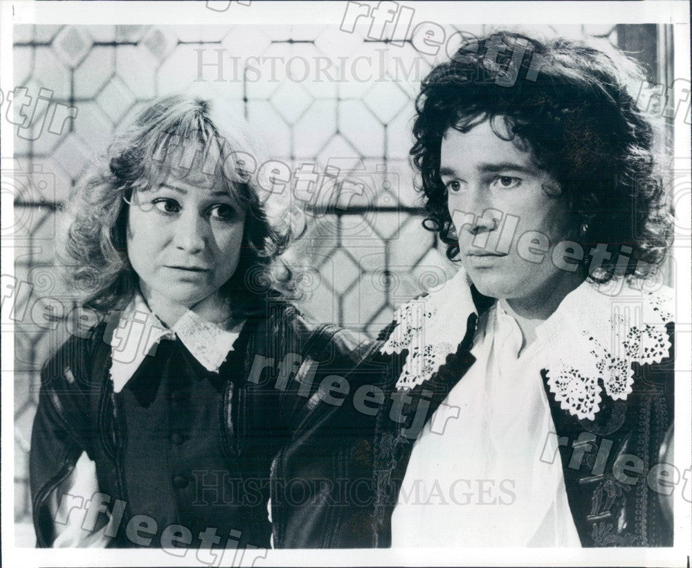 1980 Actors Felicity Kendal, Clive Arrindell in Twelfth Night Press Photo adw409 - Historic Images