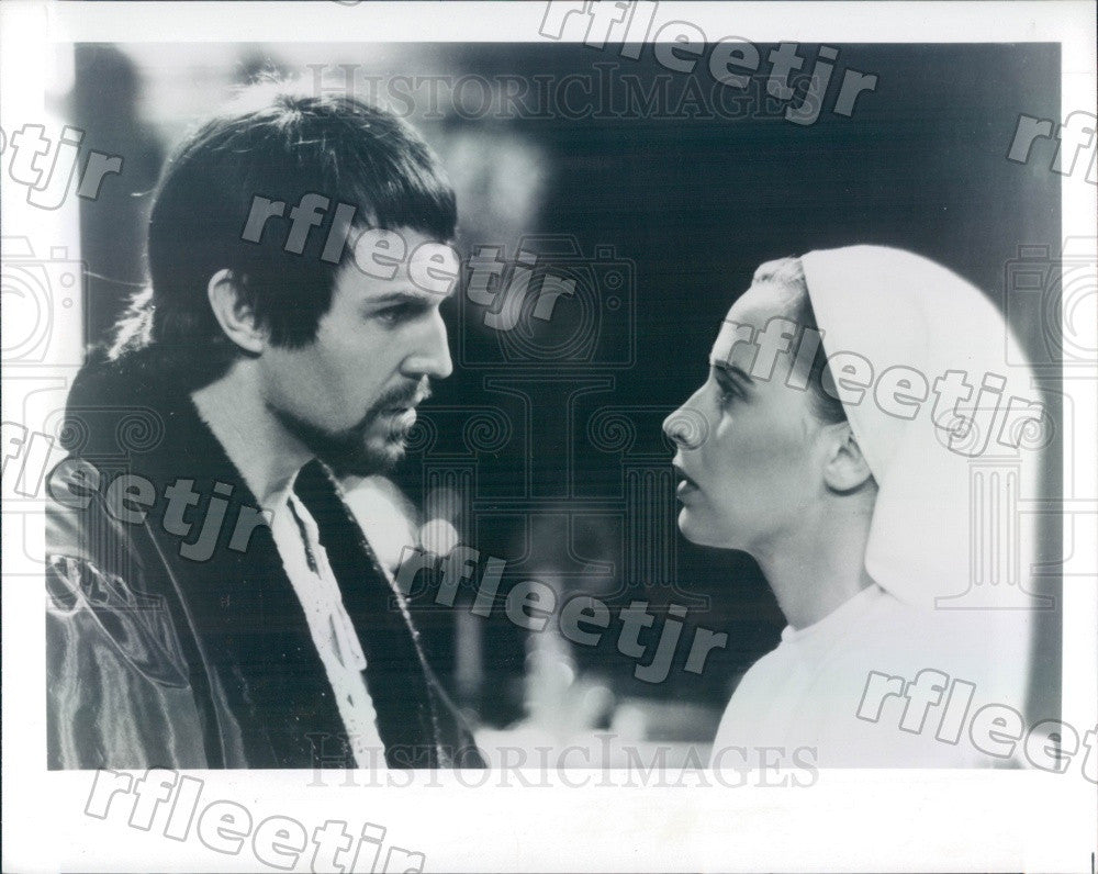 1981 Actors Tim Pigott-Smith &amp; Kate Nelligan Press Photo adw459 - Historic Images