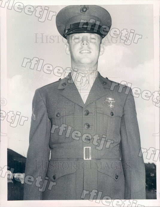 1967 Tarpon Springs, Florida Marine Tony Shell Press Photo adw45 - Historic Images