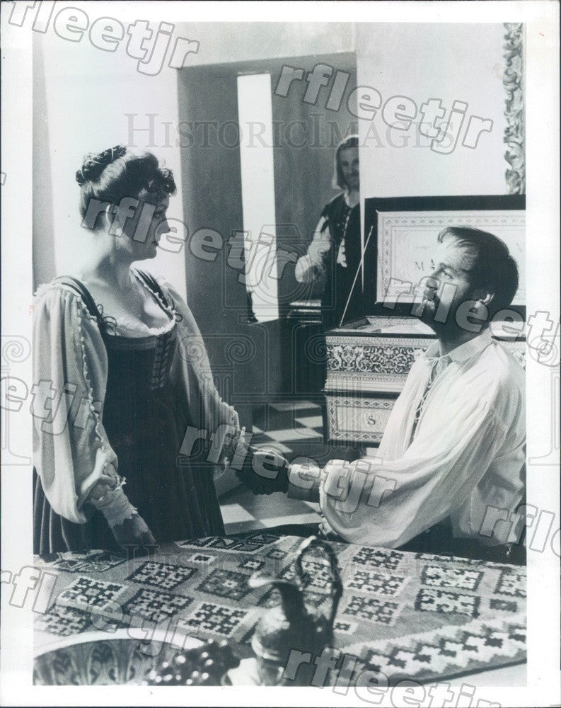 1981 Actors John Cleese, Sarah Badel, John Franklyn-Robbins Press Photo adw463 - Historic Images