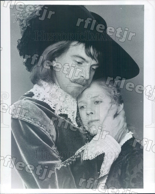 1981 Actors Angela Down & Ian Charleson Press Photo adw467 - Historic Images